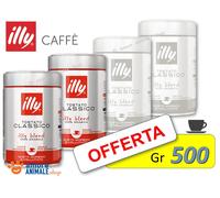 Caffè ILLY Macinato per Espresso → 1,5 Kg (6 x 250 gr) Caffe dal Gusto CLASSICO