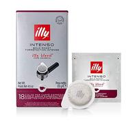 CAFFE' ILLY TOSTATO IN CIALDE MONODOSE E.S.E. CONFEZIONE DA 200PZ CONFEZIONATE SINGOLARMENTE (Nero Intenso)