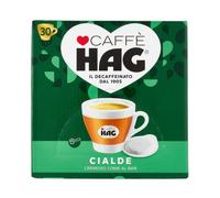 60 Cialde Filtro carta Caffè Hag ESE 44mm Espresso Decaffeinato Deca Dek gratis