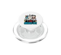 Caffè In Gradi Fuori Insegnante Grafica Divertente Grafica PopSockets PopGrip per MagSafe