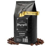Caffè in Grani 1kg - Miscela 100% Robusta da India Vietnam Indonesia - Chicchi Interi per Moka ed Espresso - Gusto Forte e Tostato con Crema Densa - Made in Italy - CAFFÈ PONTEVECCHIO FIRENZE