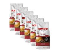 Caffè in grani Kimbo Pompei 1 kg x 6