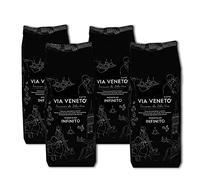 Caffè in grani Via Veneto miscela infinito 500 gr 4 pezzi Made in Italy