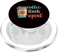 Caffè Insegnare Ripetere Insegnante Educatore Scuola Educazione Grado PopSockets PopGrip per MagSafe