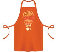 Caffè Is Always una Buona Idea Divertente Cotone Grembiule 100% Biologico