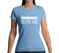 Caffè Is My Bae - T-Shirt - Latte Moca Bere Divertente Love