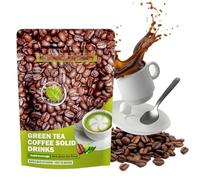 Caffè Istantaneo Aromatizzato Al Tè Verde - Bustine Singole, Bevanda Pronta Da Preparare(1PCS)