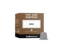 CAFFÈ ITALIANO CAPSULE COMPATIBILI NESPRESSO ORZO 80PZ CEREALE BIOLOGICO RICCO D