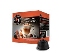 Caffè Iuliano Caramello - Capsule al Gusto di Caramello, 32 Pezzi, Compatibili con Macchine Nescafè Dolce Gusto