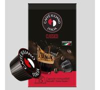 Caffè Iuliano Miscela Classico, 30 Pezzi Capsule Compatibili con Macchine Nescafè Dolce Gusto, 20% Arabica - 80% Robusta, 30 Capsule, Tostatura Media