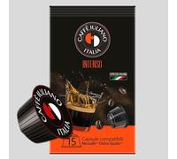Caffè Iuliano Miscela Intenso, 30 Pezzi Capsule Compatibili con Macchine Nescafè Dolce Gusto, 40% Arabica - 60% Robusta, Tostatura Media