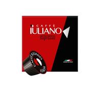 Caffè Iuliano OMAGGIO 100 Bicchierini; 100 Capsule compatibili NESCAFÉ DOLCEGUSTO* miscela Gran Aroma, Arabica - Robusta, 100 Capsule, Tostatura Media.
