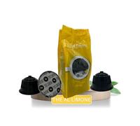 Caffè Iuliano The al Limone - 32 Capsule di Tè al Limone, Compatibili con Macchine Nescafè* Dolce Gusto*