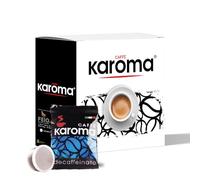 Caffè Karoma® 100 Capsule compatibili con Lavazza Espresso Point (100, Decaffeinato)