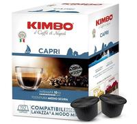 Caffè KIMBO Le Meraviglie del Gusto Miscela CAPRI, 192 Capsule Compatibili con Nescafé Dolce Gusto -DD-