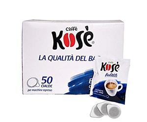 Caffè Kosè Audace 50 cialde - Cartone da 6 pezzi per un totale 300 cialde