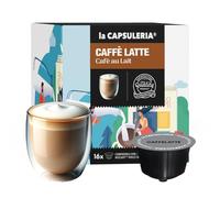 CAFFÈ LATTE (48 Capsule) compatibili con Nescafé Dolce Gusto, 3 Box da 16 Capsule, gusto morbido e avvolgente per una colazione perfetta, senza glutine (La Capsuleria)
