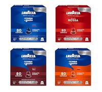 Caffè Lavazza 320 Capsule Compatibili Nespresso Miscele assortite (C&G Classico, C&G Ricco, C&G Forte, Qualità Rossa)
