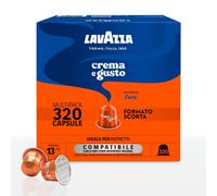Caffè Lavazza Capsule Compatibili Nespresso Crema&Gusto Forte, 320 Capsule