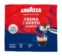 CAFFE LAVAZZA CREMA E GUSTO CAFFé MACINATO CAFFè ESPRESSO PER MACCHINA 250gr x 2