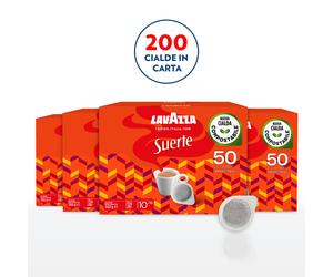 Caffè Lavazza Suerte, 200 - 400 - 600 Cialde in Carta