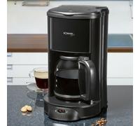 Caffè Macchina Automatico Bollitore per 10 Tazze Bomann Ka 1961 CB Dublin Nero