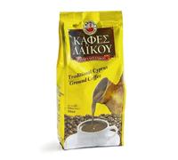 Caffè macinato Laikou Laiko ORO tradizionale Cipro Grecia - 1 confezione da 5...
