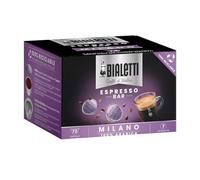 Caffè Milano compatibile con Bialetti, 72 Capsule in Alluminio, Formato Risparmio - 1 Box da 72
