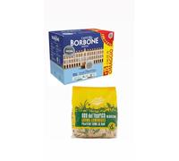 Caffe Miscela Decisa Cialde Compostabili con Incarto Riciclabile 115 Cialde TOTALI per borbone 828g IN OMAGGIO 1 BUSTA DI ZUCCHERO DI CANNA MONODOSE DA 1 KG