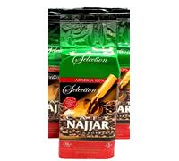 4 Confezioni Moca Caffè Macinato Con Cardamomo - 4 X 450 G -100% Arabica Najjar