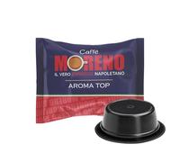 CAFFE’ MORENO - Box 100 Capsule Moreno Mio, Compatibili con Macchine da Caffè Lavazza* A Modo Mio*, Miscela Top Espresso, Mix di Arabica e Robusta, Dolce e Inconfondibile, 7g per Capsula
