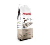 Caffè Musetti, Caffè in Grani Miscela Intenso, Intensità 5/5 con Note di Cacao e Pasticceria, Qualità Arabica e Robusta, dal Gusto Deciso e Cremoso, Retrogusto Morbido e Speziato, 1 Kg