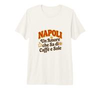 caffè Napoli Amore Sole Stile Italiano Maglietta Premium