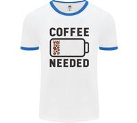 Caffè Necessario Divertente Addict Uomo Ringer