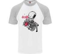 Caffè O Death Skull Uomo S/S Baseball T-Shirt