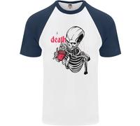 Caffè O Death Skull Uomo S/S Baseball T-Shirt