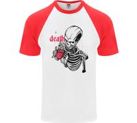 Caffè O Morte Skull Maglietta Baseball S/S Uomo