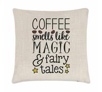 Caffè Odora Come Magia E Fairy Tales Cuscino Cover Amante Addict Divertente