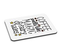 Caffè Odori Come Magic E Fairy Tales PC Computer Mouse Pad Addict Divertente