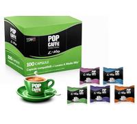Caffe' Pop Capsule E-Mio Mix Arabico, Deca Compatibili A Modo Mio - 100 Pezzi