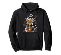 caffè pour Over V60 Hario Dripper Specialty Third Wave Felpa con Cappuccio