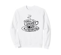 caffè preparato fumante Java Immagine Mosaico Tazza Piattino Pot Felpa