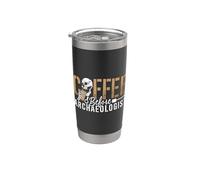 Caffè prima dei cacciatori di artefatti Archeologo amante del caffè Bicchiere termico in acciaio inox doppia parete