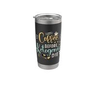 Caffè prima della dieta cheto amante del caffè amante della dieta chetogenica Bicchiere termico in acciaio inox doppia parete