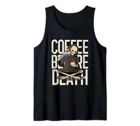 caffè Prima della Morte (Dichiarazione Divertente & Grafica) Canotta