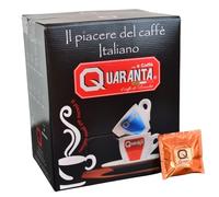Caffè Quaranta Cialda Compostabile, Miscela Classica - 150 Cialde - Sistema ESE