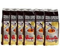 Caffè Quarta Crema Espresso macinato speciale. N. 6 confezioni da 250 g. Caffè italiano pugliese salentino prodotto e confezionato in Salento. Original Italian coffee made in Salento Apulia.