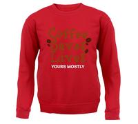 Caffè Salva Vive Yours per lo Più - Bambini Felpa/Maglione - Divertente Love