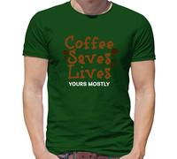 Caffè Salva Vive Yours per lo Più - T-Shirt - Divertente Love Fagiolo Latte
