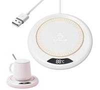 Caffè Scaldabagno, 3 Livelli Temperatura Lenzuolo di Riscaldamento USB Intelligente 20W Pad di Calore Elettrico Regolabile per Candele Tea Latte Bevanda Bar Casa